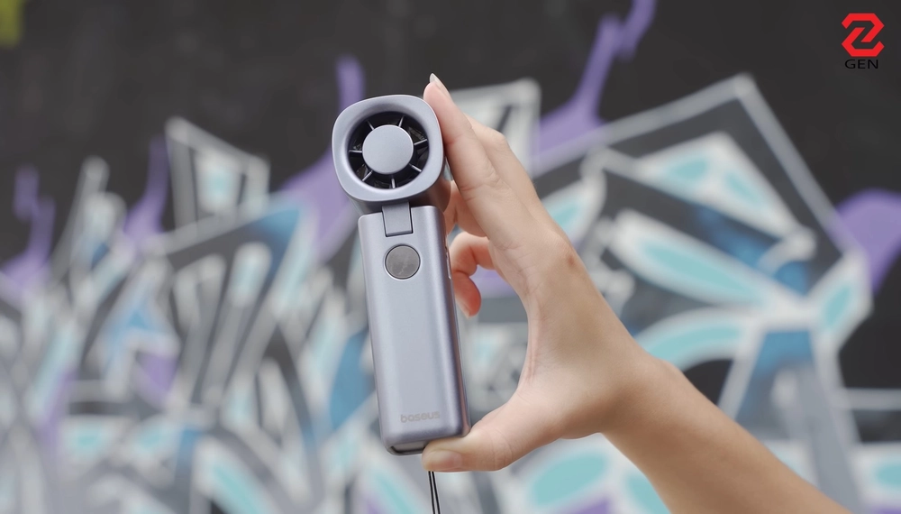 Baseus GoTrip DT1 Turbo Jet: Quạt cầm tay xua tan nắng nóng