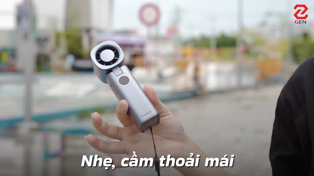 Baseus GoTrip DT1 Turbo Jet: Quạt cầm tay xua tan nắng nóng