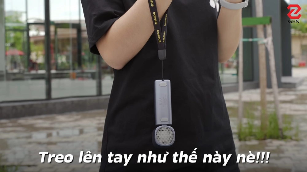 Baseus GoTrip DT1 Turbo Jet: Quạt cầm tay xua tan nắng nóng