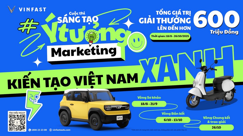 VinFast phát động cuộc thi “Kiến tạo Việt Nam Xanh”