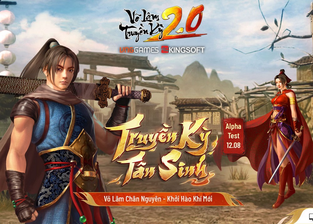 Võ Lâm Truyền Kỳ 2.0 chính thức lộ diện, mở Alpha Test từ 12/8