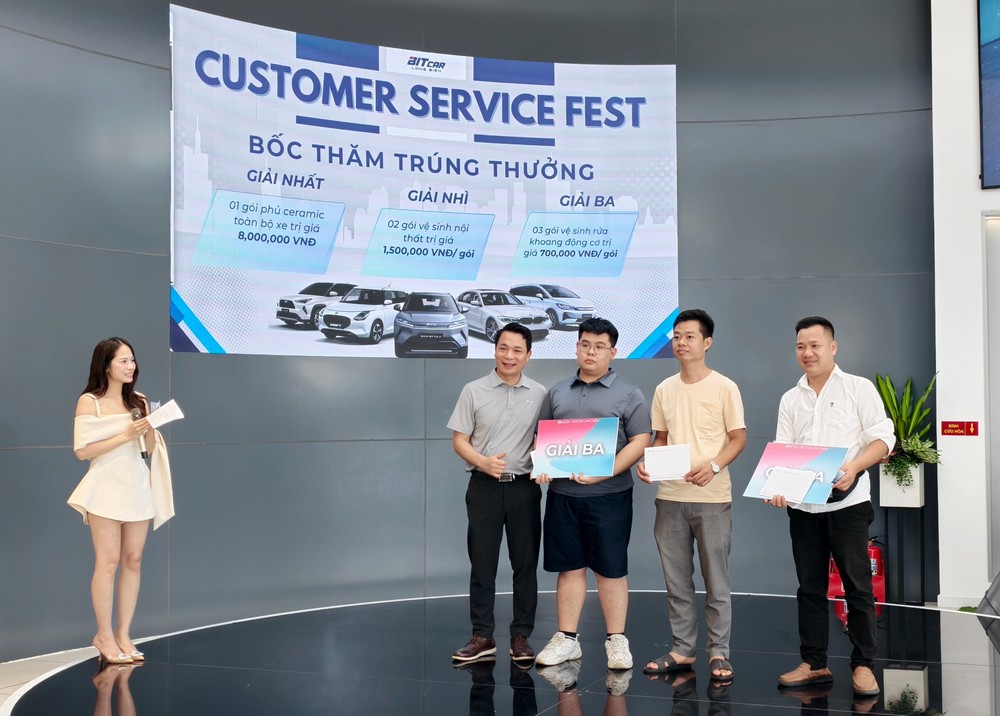 BYD Việt Nam khởi động chuỗi sự kiện chăm sóc khách hàng