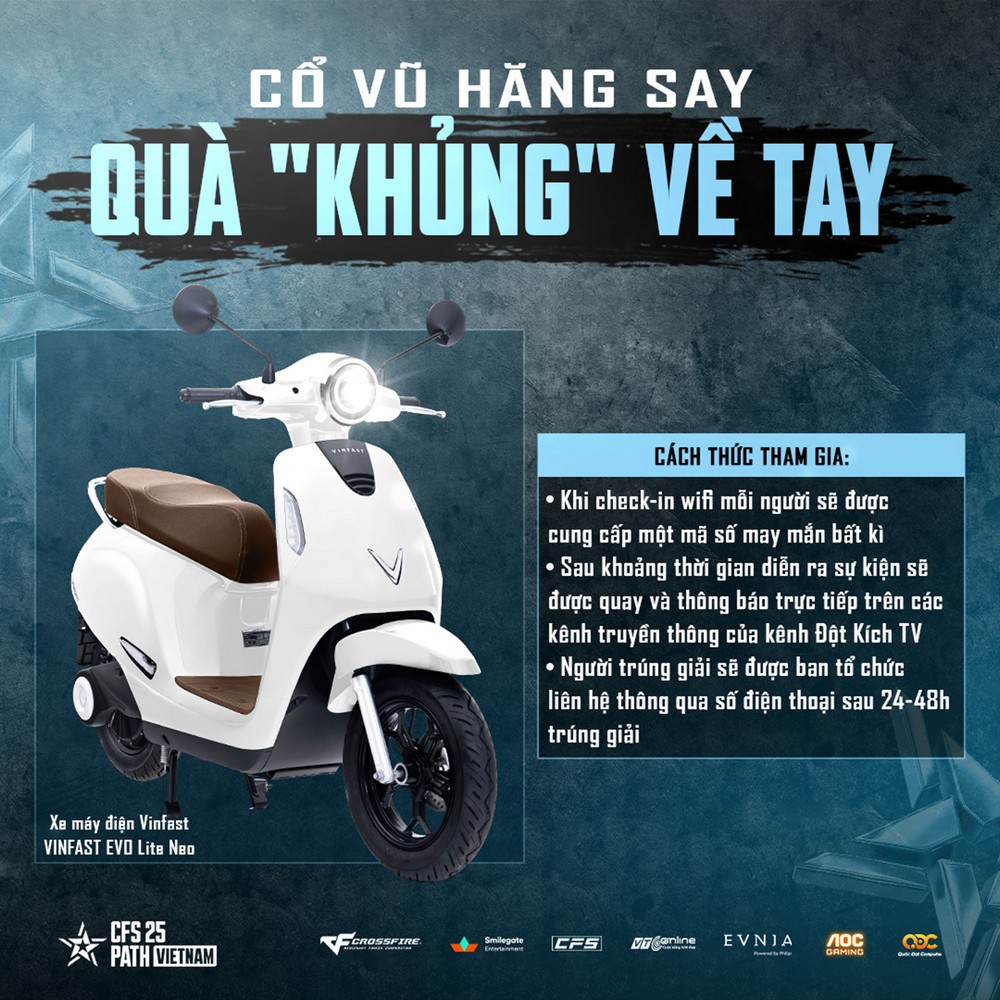 CFS 25 PATH VIETNAM: Cuộc săn 3 tấm vé Chung kết thế giới đã bắt đầu!