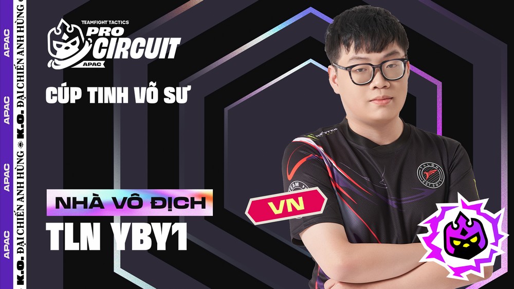 ĐTCL: Tuyển thủ Việt Nam vô địch Cúp Tinh Võ Sư, giành vé tới Chung kết thế giới
