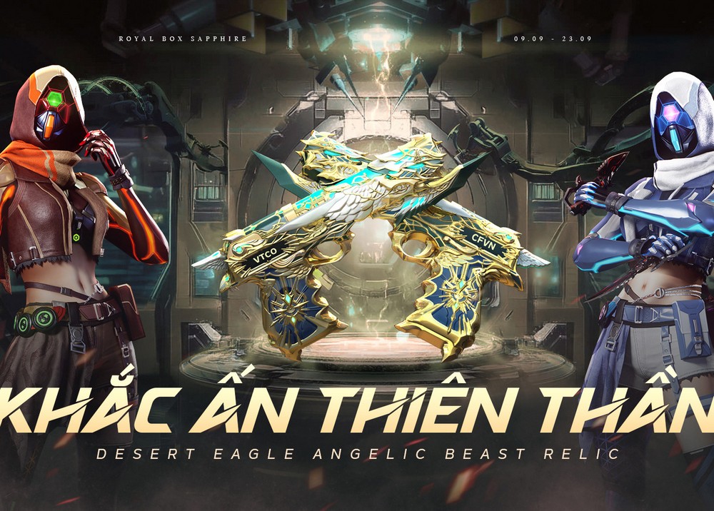 Crossfire - Khắc Ấn Thiên Thần tiếp tục nóng với “lục bạc” Desert Eagle-Angelic Beast Relic