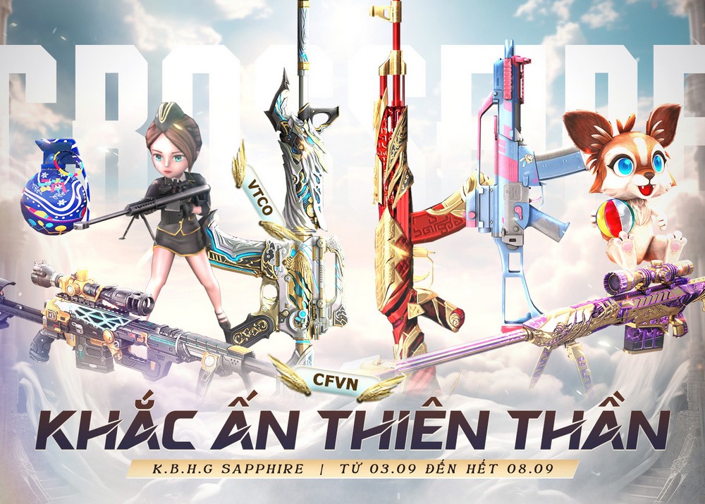 Khắc Ấn Thiên Thần của Crossfire trở lại với huyền thoại M4A1-S-Angelic Beast-Relic