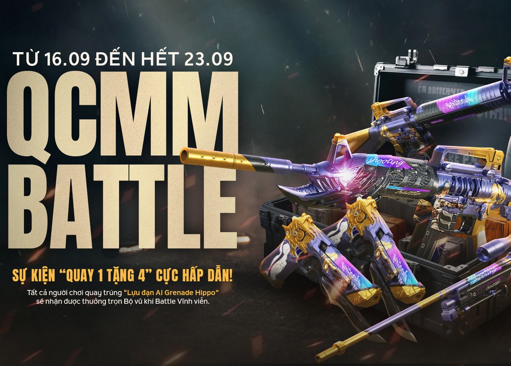 Crossfire tung QCMM Battle và Combo 330 Gocoin mới