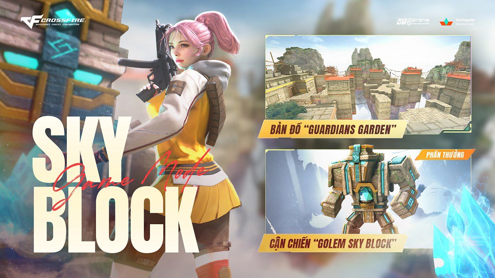 Crossfire Big Update tháng 9: Chế độ chơi Sky Block, Vũ khí cấp tiến và nâng cấp quyền lợi