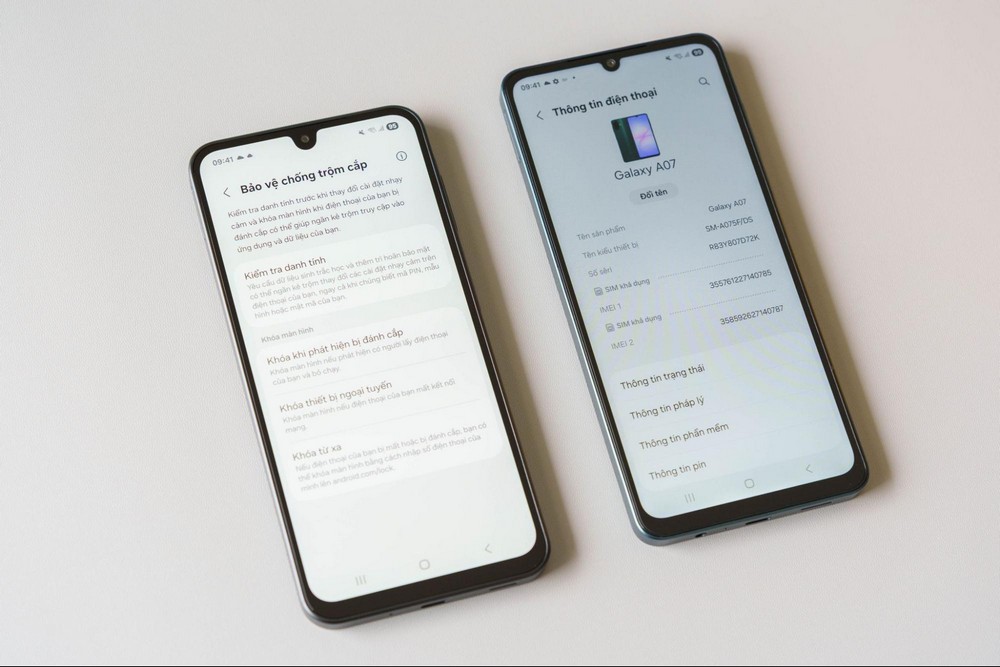 Galaxy A17 5G và Galaxy A07: Không chỉ bền bỉ, đây là cặp đôi hoàn hảo về độ bền bỉ ấn tượng và mức độ tiện dụng