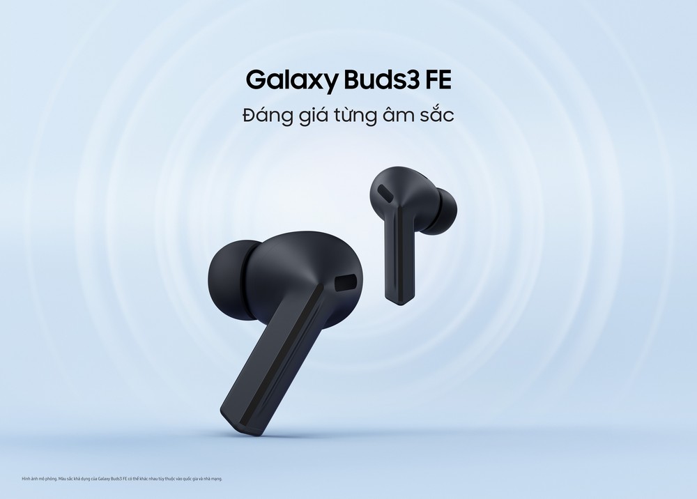 Samsung ra mắt Galaxy Buds3 FE: Tai nghe thông minh, giá dễ tiếp cận
