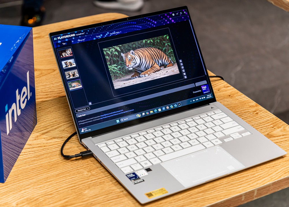 Intel trình diễn các tính năng thực tế của AI PC