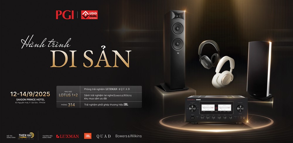 PGI mang "Hành trình di sản" âm thanh tới AVShow 2025