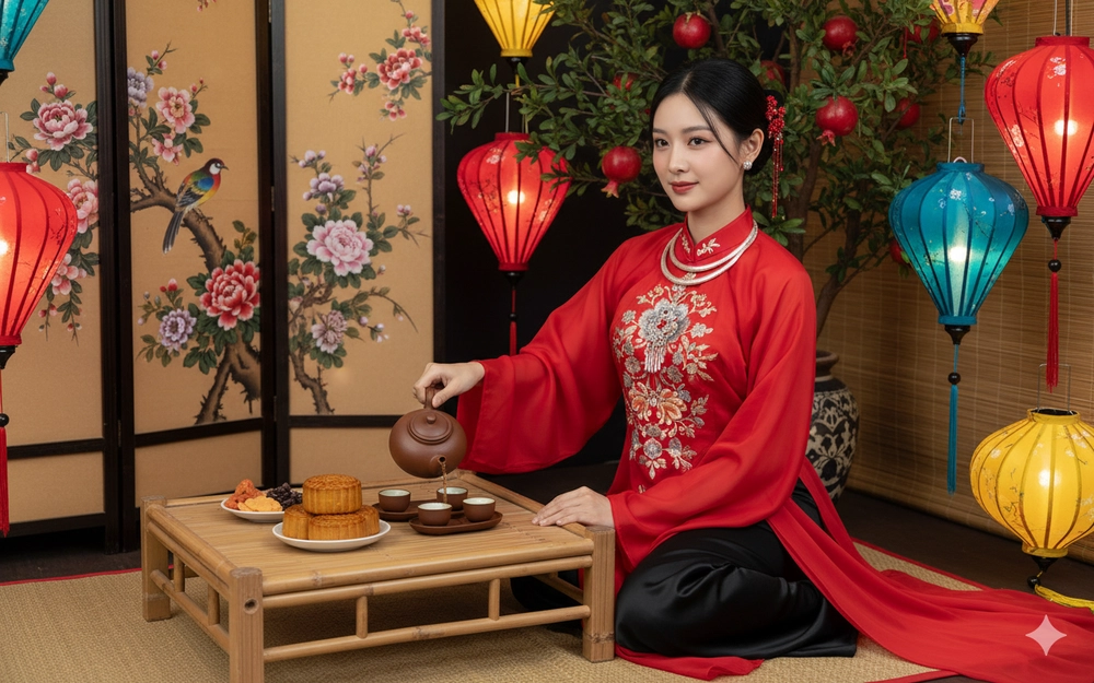 Prompt Gemini AI tạo ảnh Trung thu "sống ảo" cực đẹp