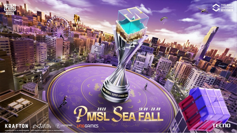 Giải vô địch PUBG MOBILE Đông Nam Á Mùa Thu 2025 khởi tranh tại Thái Lan