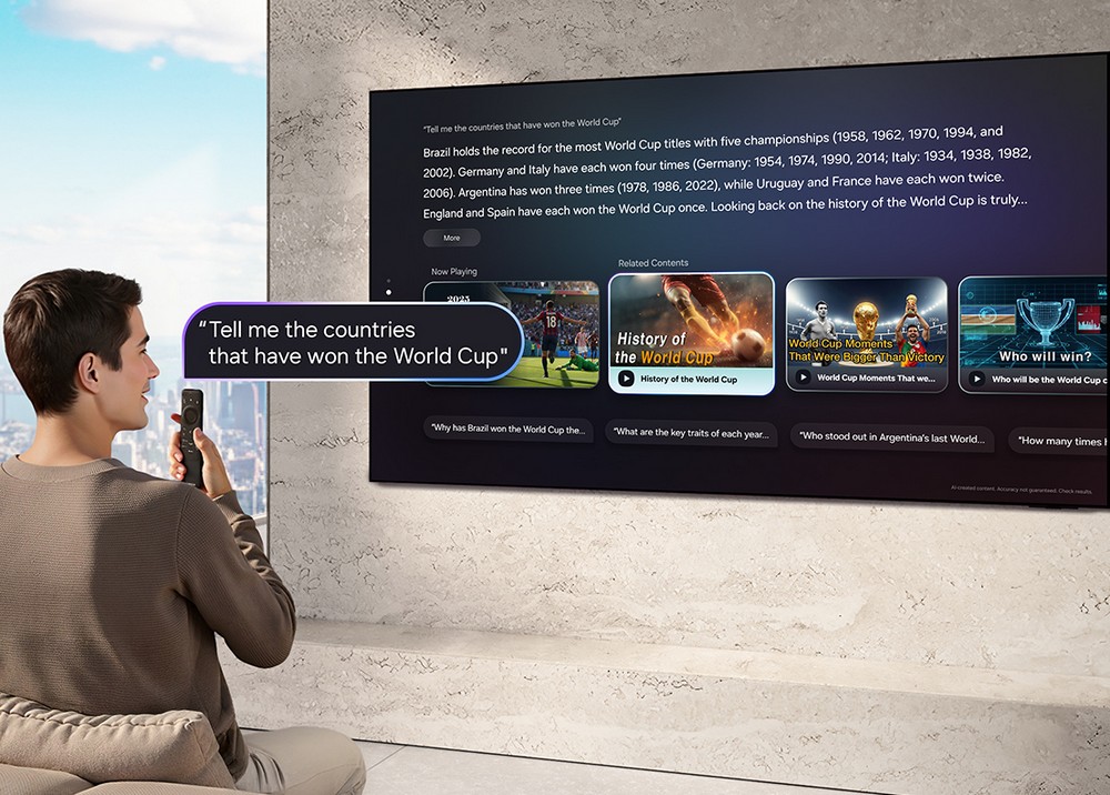 Samsung ra mắt trợ lý Vision AI tại IFA 2025: Trải nghiệm TV thông minh bước vào kỷ nguyên AI mới