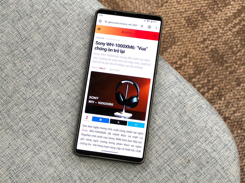 Sony ra mắt Xperia 1 VII tại Việt Nam: Bước tiến vượt trội về AI và trải nghiệm nghe – nhìn