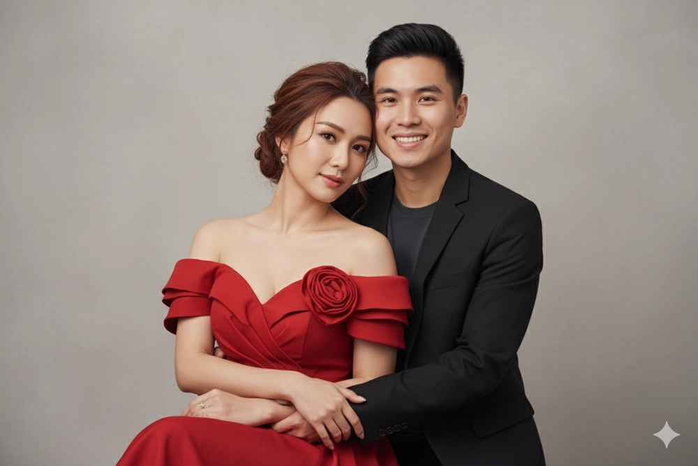 Tạo ảnh concept cặp đôi không cần ra studio với 1 câu lệnh AI