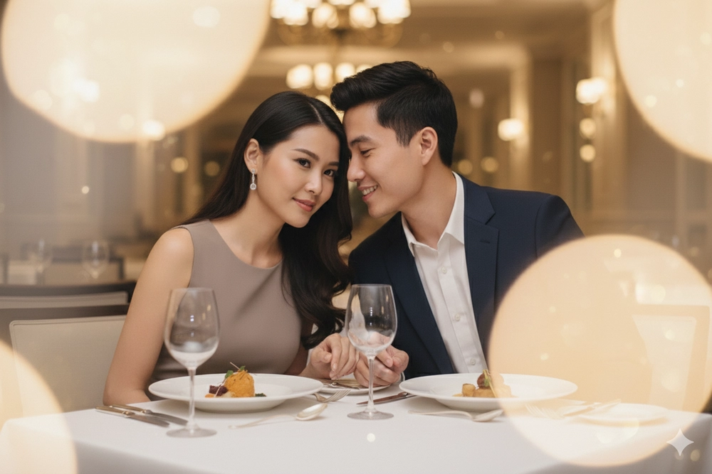 Tạo ảnh concept cặp đôi không cần ra studio với 1 câu lệnh AI