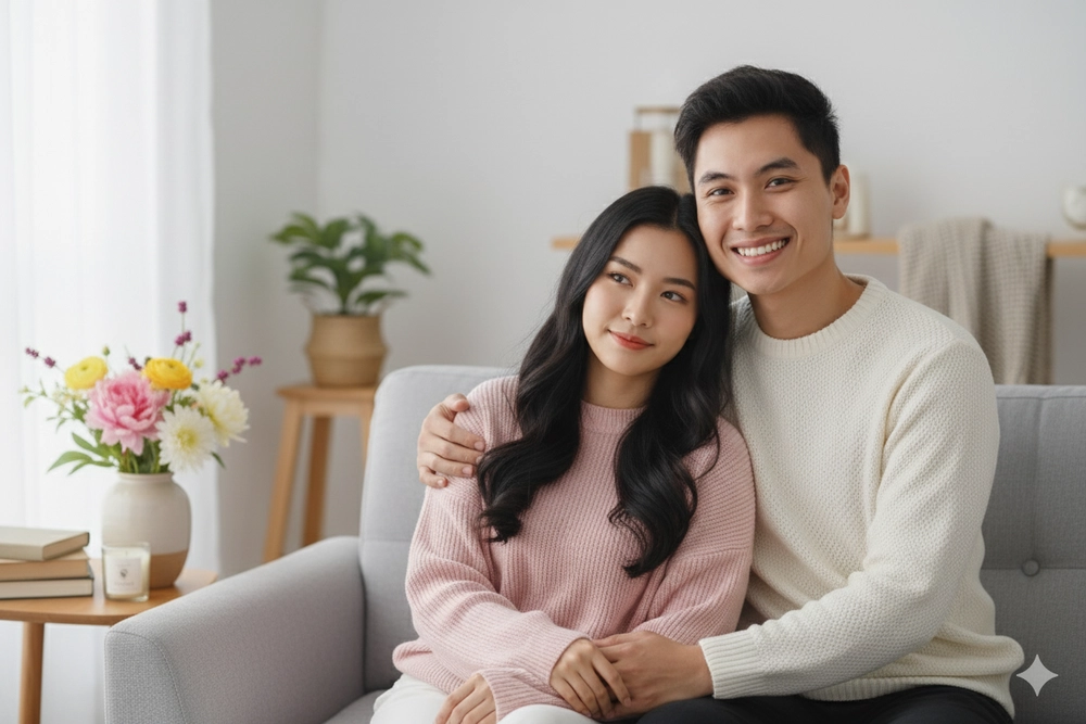 Tạo ảnh concept cặp đôi không cần ra studio với 1 câu lệnh AI