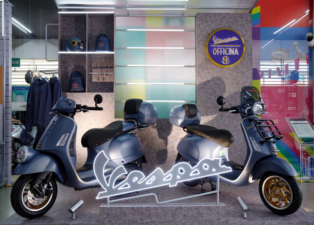 Vespa Officina 8: Trải nghiệm xưởng nghệ thuật đậm chất Ý giữa lòng thành phố