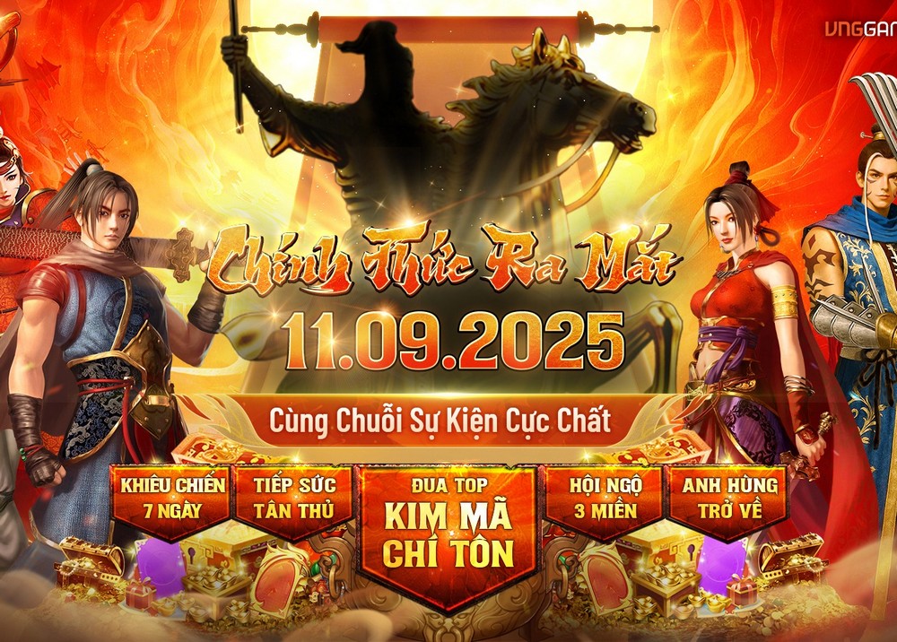 Võ Lâm Truyền Kỳ 2.0 PC chính thức ra mắt 11/09/2025