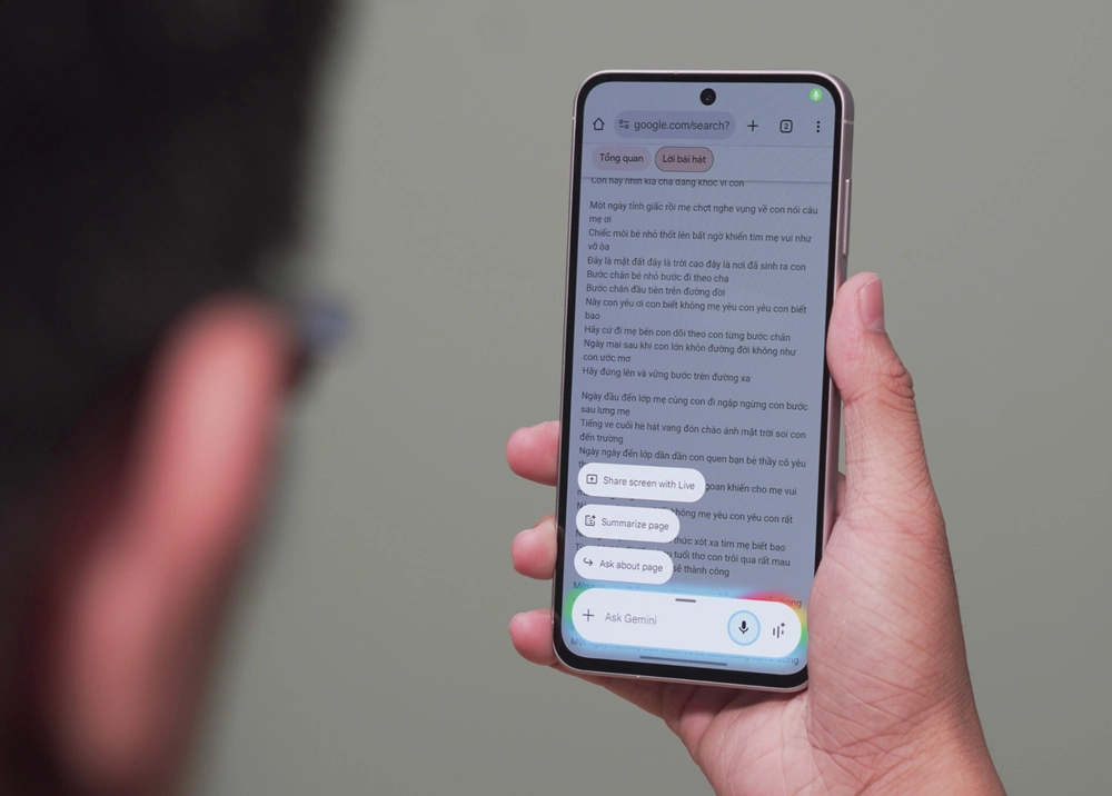 20/10 yêu thương cùng Galaxy A56 5G và Gemini Live