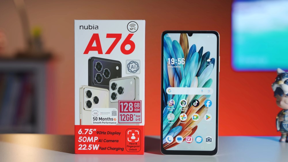 đánh giá nubia A76