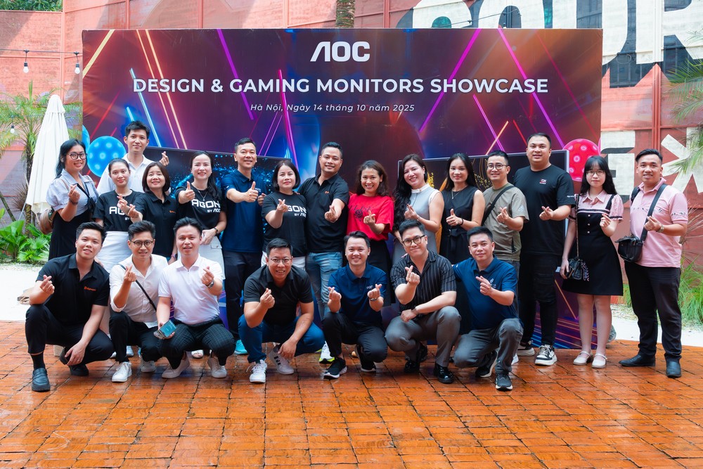 AOC ra mắt loạt màn hình gaming cao cấp cuối năm 2025