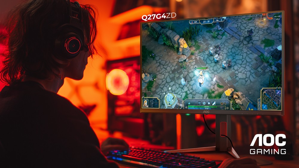 AOC ra mắt màn hình gaming QD-OLED Q27G4ZD 280Hz