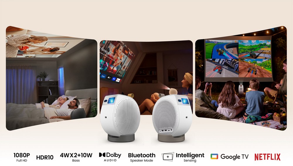 BenQ ra mắt máy chiếu di động GV32 nhỏ gọn