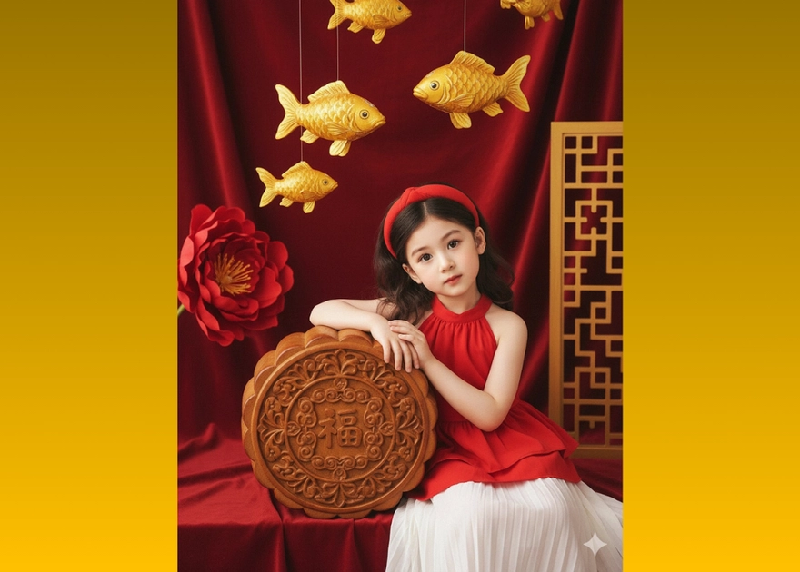 Cách tạo bộ ảnh Trung thu cho bé bằng Gemini cực dễ