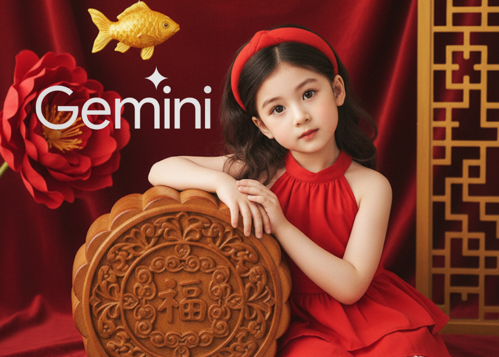 Cách tạo bộ ảnh Trung thu cho bé bằng Gemini cực dễ