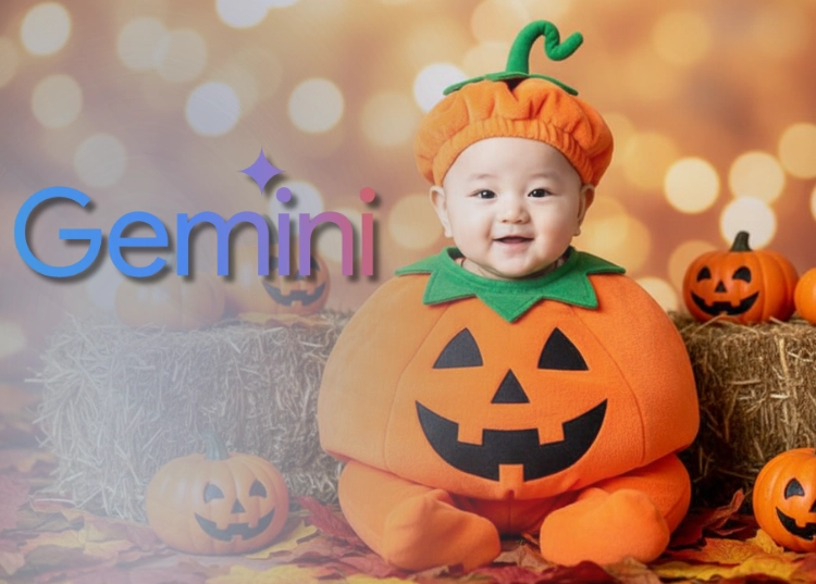 Câu lệnh Gemini AI tạo ảnh Halloween cho bé yêu siêu cưng