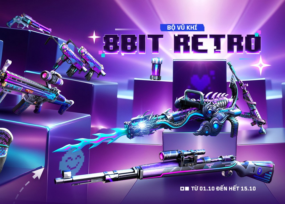 Trở về tuổi thơ với loạt QCMM phong cách 8-bit Retro của Crossfire