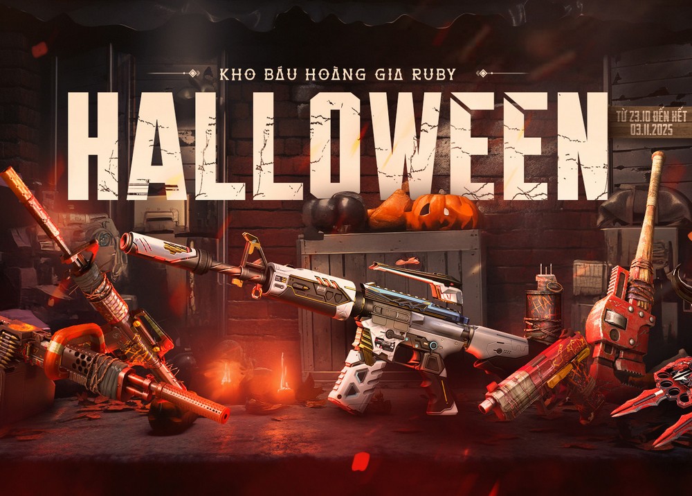 Crossfire tung Kho Báu Hoàng Gia Ruby Halloween cho mùa lễ hội ma quái tháng 10