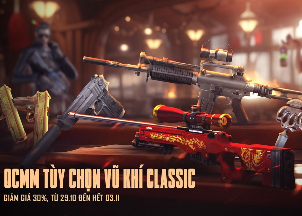Crossfire tặng game thủ niềm vui cuối tháng với QCMM Tùy Chọn Y và Z kèm giảm giá