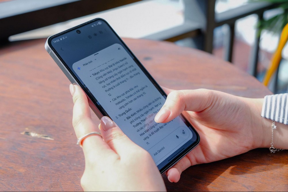Kế hoạch du lịch cuối năm nằm gọn trong tay với Gemini Live và Galaxy A56 5G