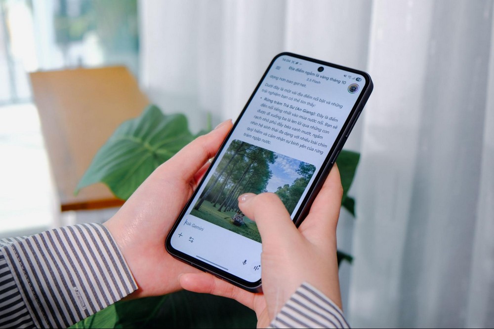 Kế hoạch du lịch cuối năm nằm gọn trong tay với Gemini Live và Galaxy A56 5G