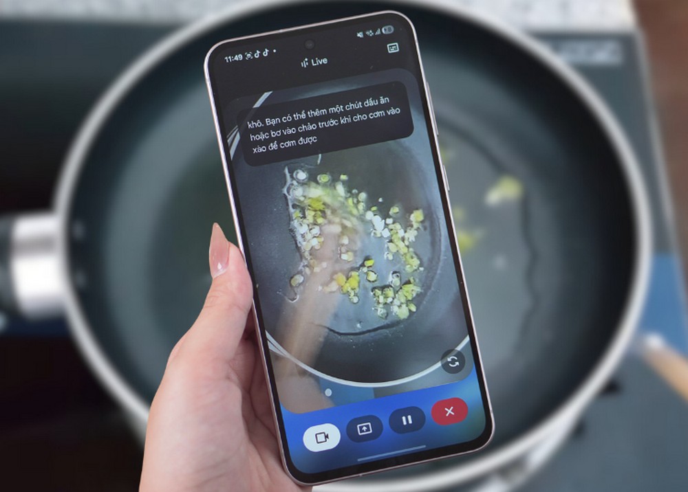 “Từ zero đến hero bếp núc”: Galaxy A56 5G “kết đôi” Gemini Live, nấu ngon chưa từng dễ thế!