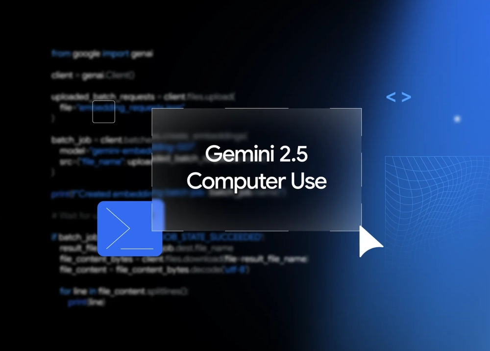 Gemini 2.5 Computer Use có thể lướt web như người thật