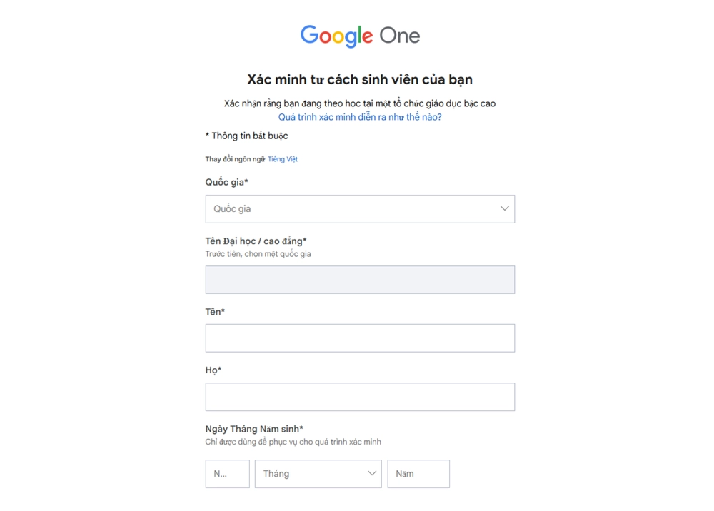 Google chơi lớn tặng 2TB Google One cho sinh viên Việt Nam