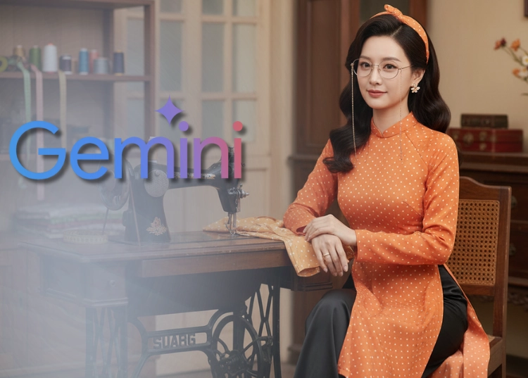 Hóa "Cô Ba Sài Gòn" bằng 1 câu lệnh Gemini cực nhanh