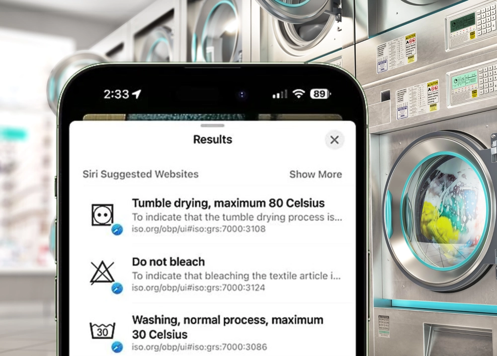 iOS 26: Tự động đọc nhãn giặt, cứu nguy áo phai màu