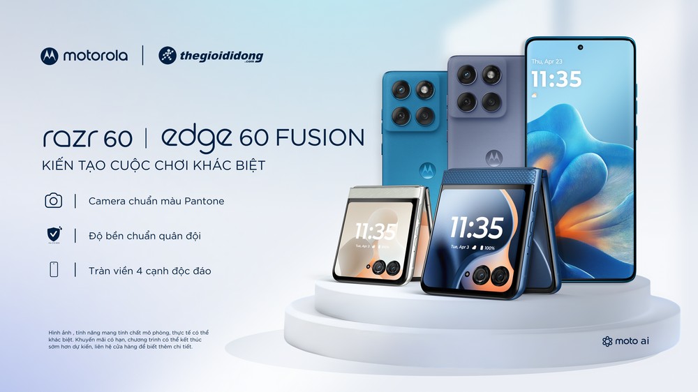 Motorola trở lại Việt Nam với dải sản phẩm mới