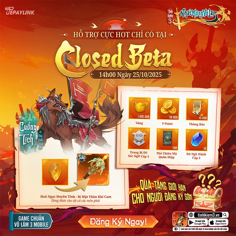 Nhat Mong Vo Lam Closed Beta
