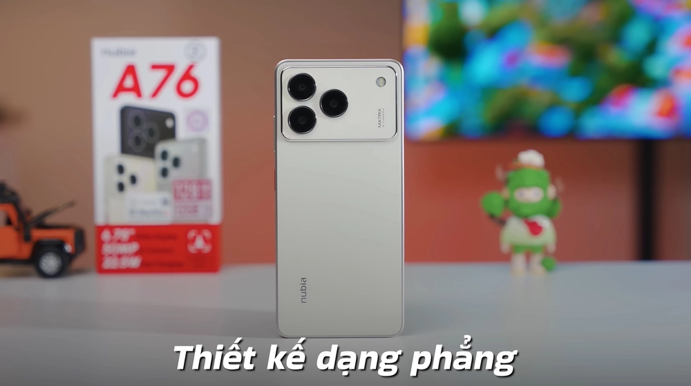 Nubia A76: “Bản sao” iPhone 17 Pro Max, giá chỉ 2 triệu