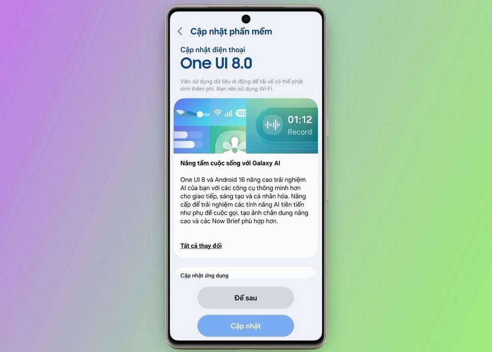 "Thực hư" chuyện hao pin do One UI 8: Samsung lên tiếng