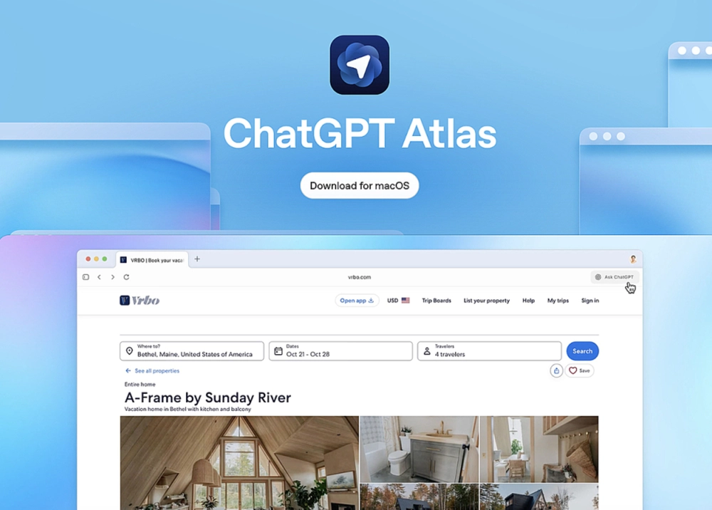 OpenAI ra mắt ChatGPT Atlas, thách thức Google Chrome