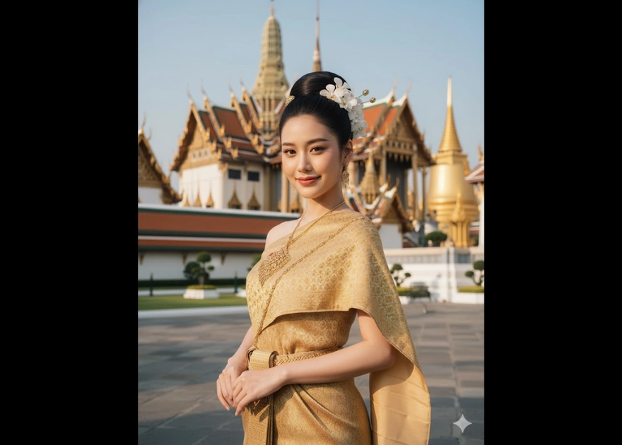Prompt tạo ảnh check-in 5 địa điểm du lịch Thái Lan