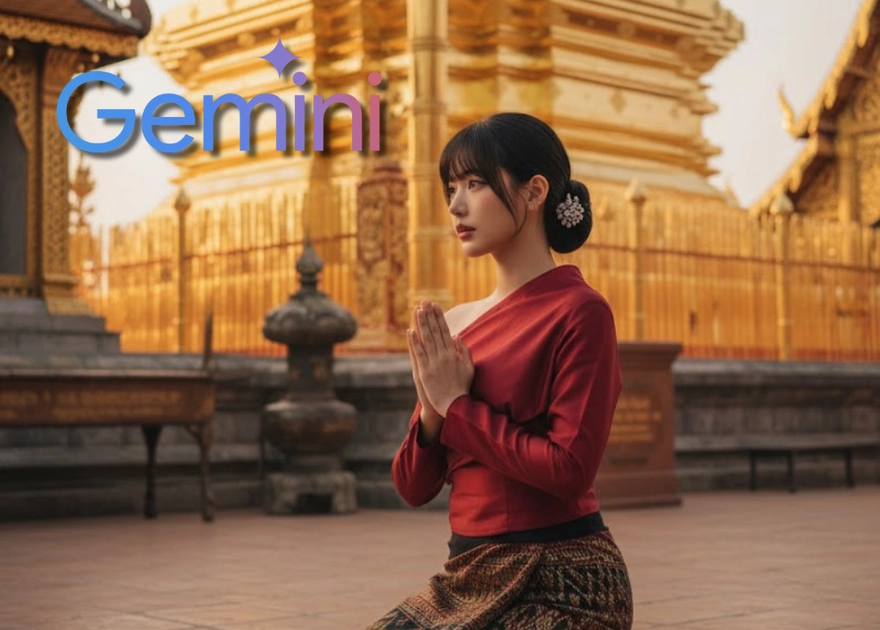Prompt tạo ảnh check-in 5 địa điểm du lịch Thái Lan